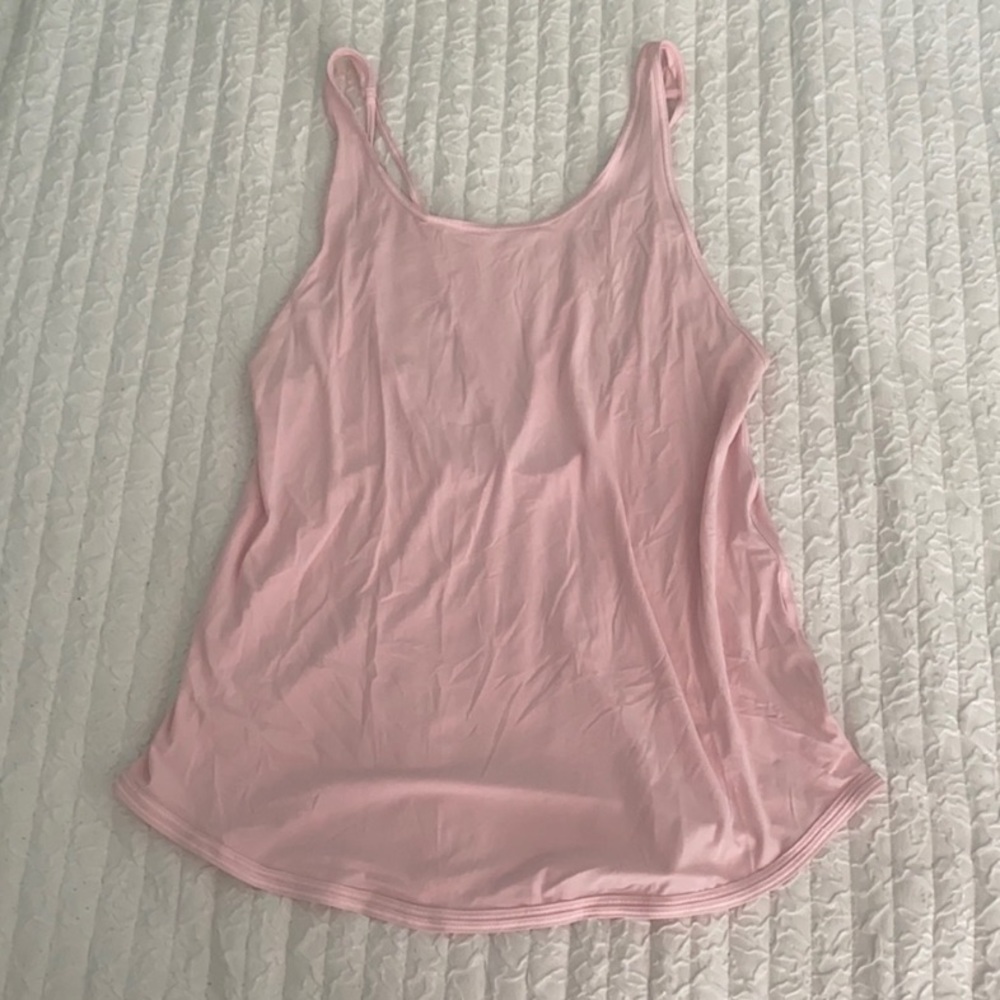 pink lululemon tank
